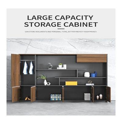 25 mm di spessore Armadietto per ufficio in legno per archiviazione libreria sfondo