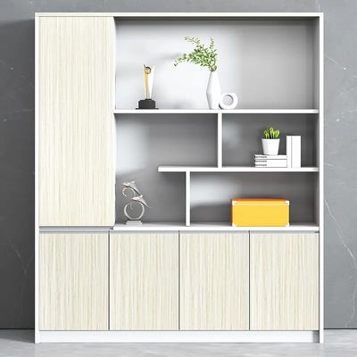 25 mm di spessore Armadietto per ufficio in legno per archiviazione libreria sfondo