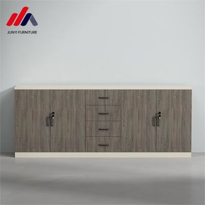 E1 Archivio per ufficio in melamina Archivio per ufficio con porte e scaffali
